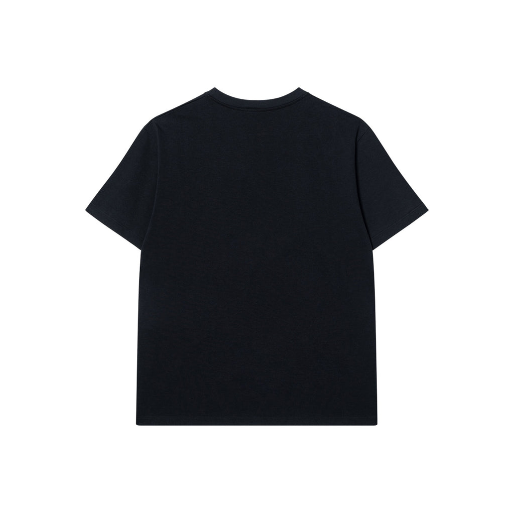 Kaos Lengan Pendek GUCCI Motif Pisau, Unisex, Hitam