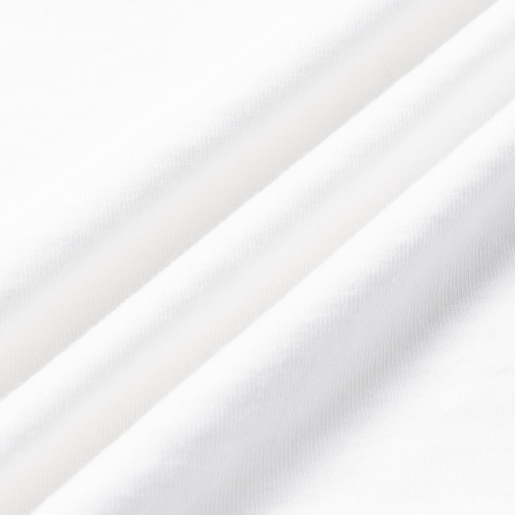 Kolaborasi GUCCI x Doraemon: Kaos Lengan Pendek Longgar Berkerah Bulat dengan Motif Doraemon, Unisex, Putih