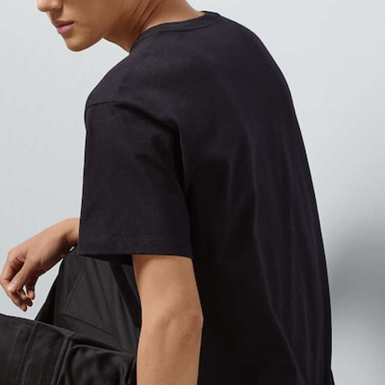 Kaos Lengan Pendek Kasual Leher Bulat dengan Cetakan Logo GUCCI SS24, Unisex