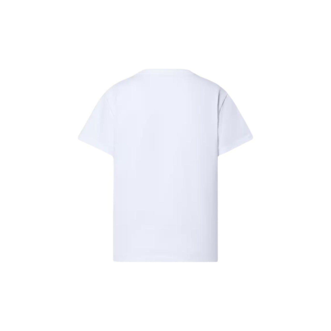 LOUIS VUITTON x America's Cup FW24 Kaos Lengan Pendek Kerah Bulat dengan Cetak Logo, Unisex, Putih